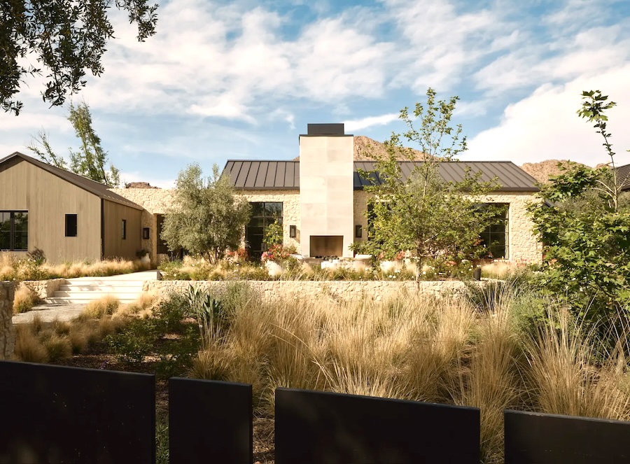 Home in Arcadia, Phoenix, Arizona with outdoor desert landscaping