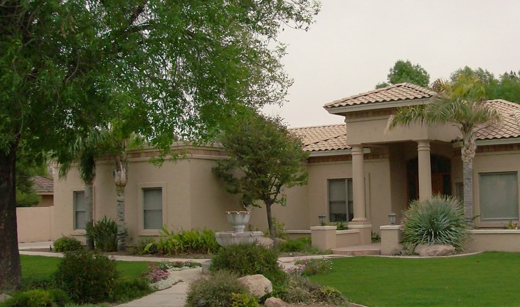 Circle G Ranches Neighborhood Tempe Arizona Landscape
