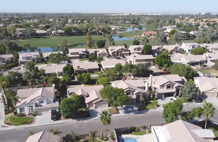Ocotillo Landscape in Chandler AZ